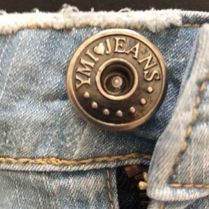 YMI JEAN SKIRT WITH LACE